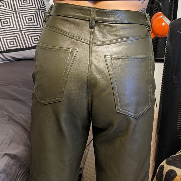 REAL LEATHER ZARA pants - Picture 10 of 15